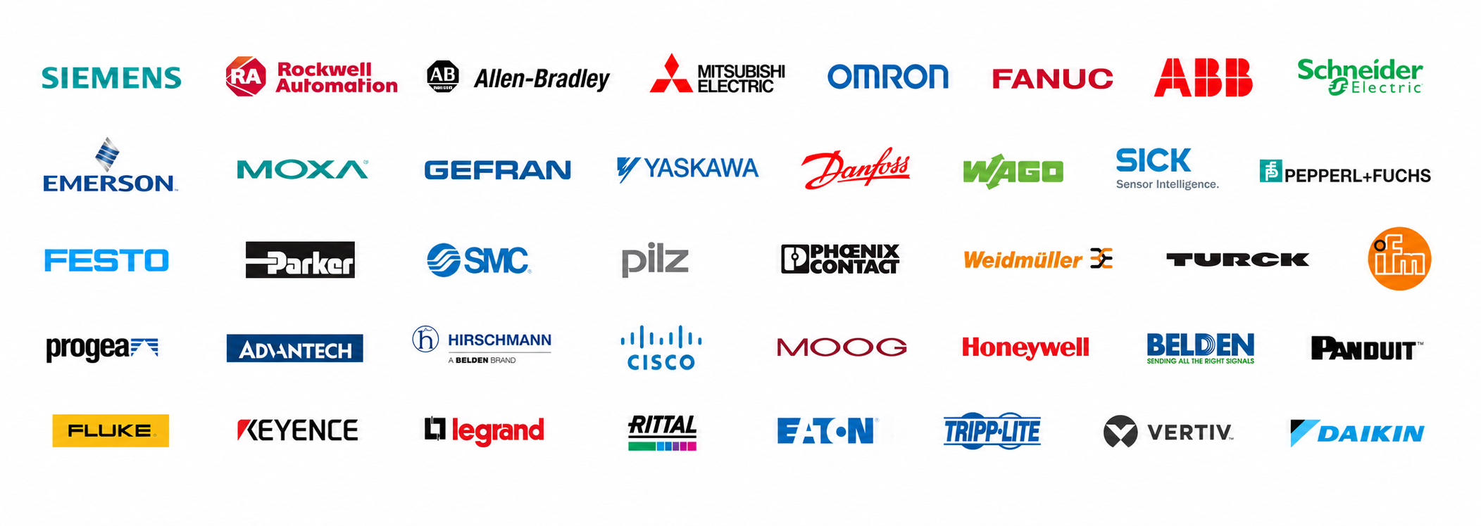 Top Industrial, Networking and HVAC Brands